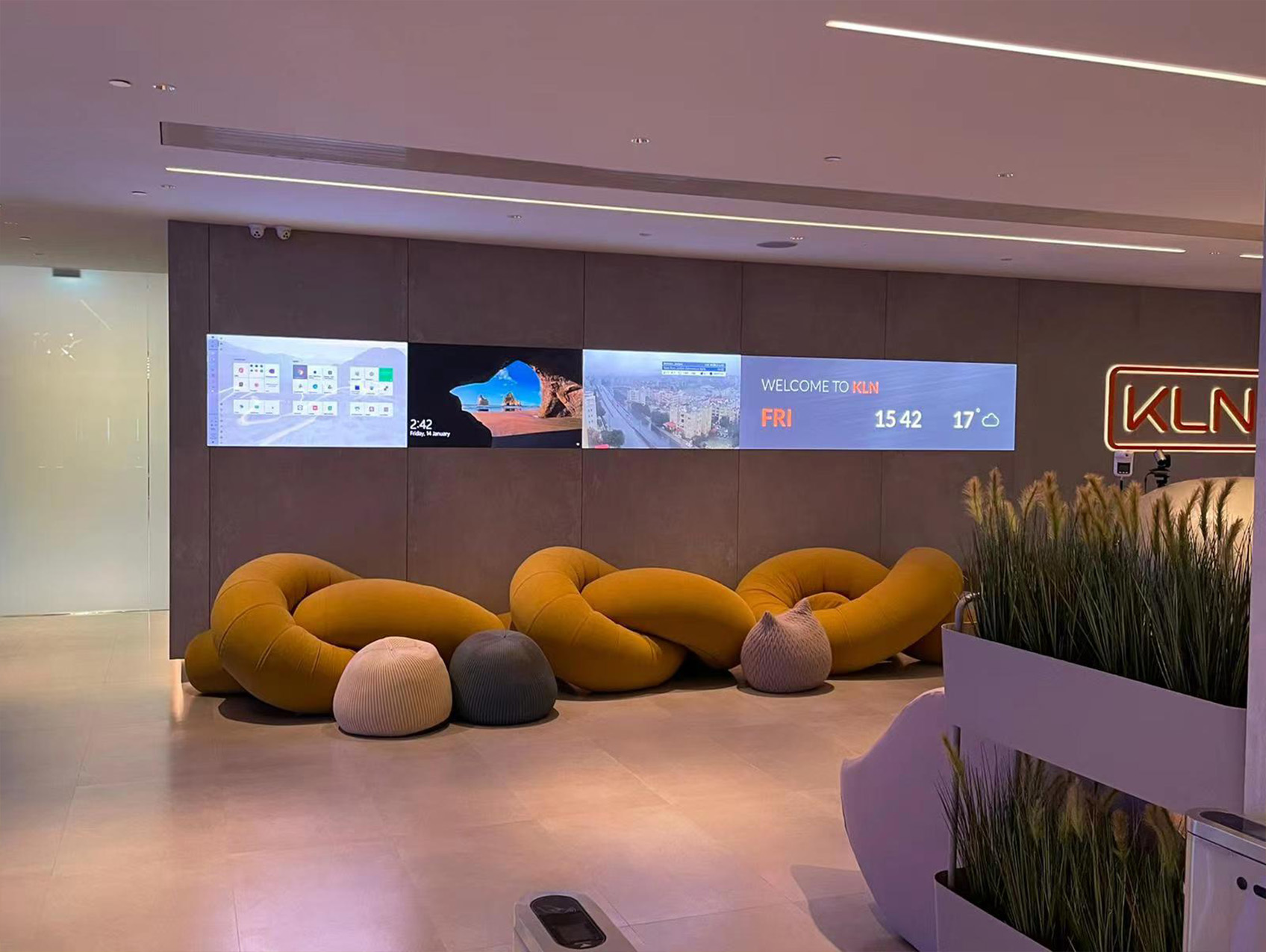 Small pitch P1.56 LED display screen - Kerry Reception, Hong Kong