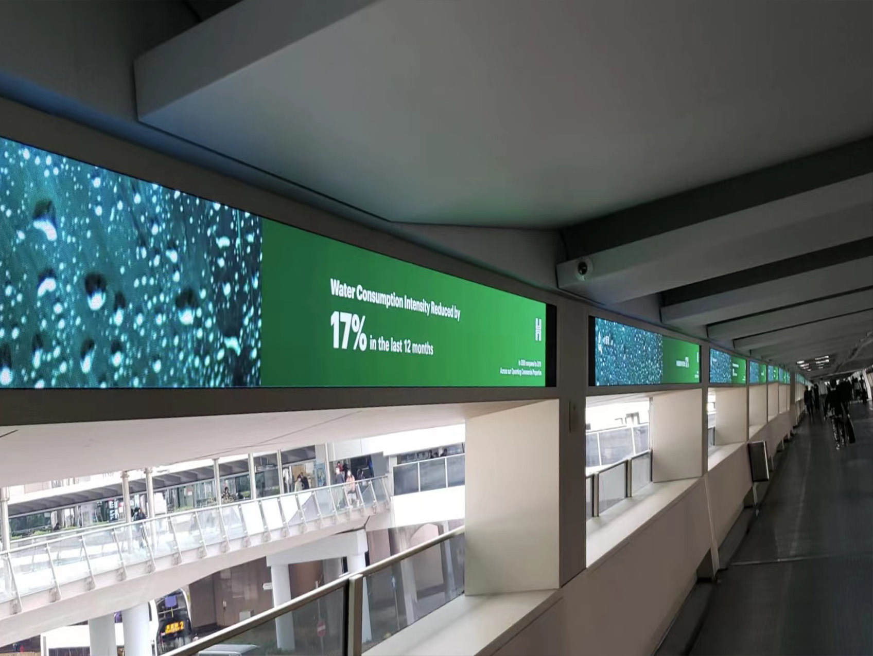 Waterproof P1.56 LED Display Screen--Hongkong Land 